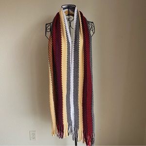 Missoni Multicolor Zig-Zag Wavy Fringed Scarf
